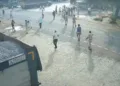 Parking dispute in Haryana's Nuh (Video screengrabs)