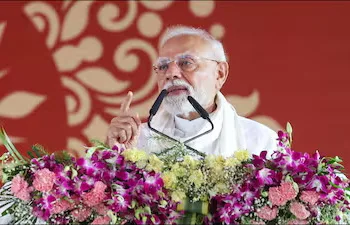 Addressing a public event in Bengaluru, the Prime Minister said the whole world saw India's new face, pointing out New Delhi's hardline stance against terrorism