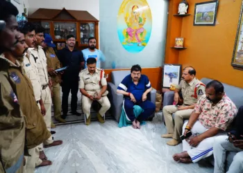 BJP Telangana State President N. Ramchander Rao under illegal house arrest in Hyderabad