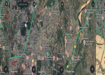 Satellite Image Reflecting the Changing Demography of Bhubaneswar