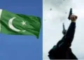 Karachi witnessed massive gun firing on the eve of Independence Day celebrations