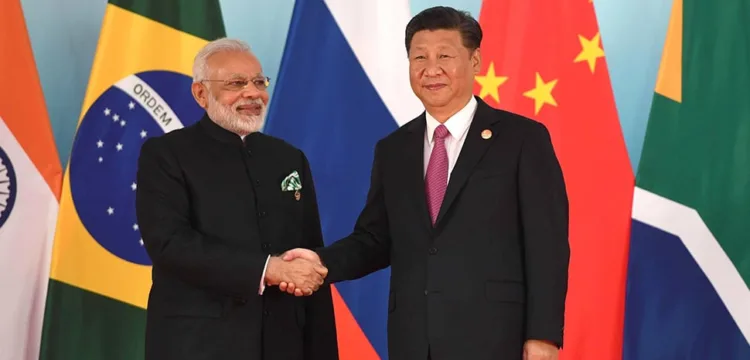 PM Modi with China President Xi Jinping