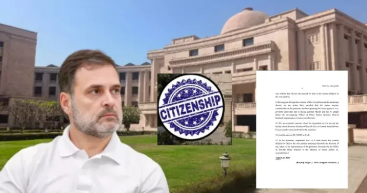Allahabad High court directs MHA to provide PSO to litigant S Vignesh Shishir in Rahul Gandhi citizenship case