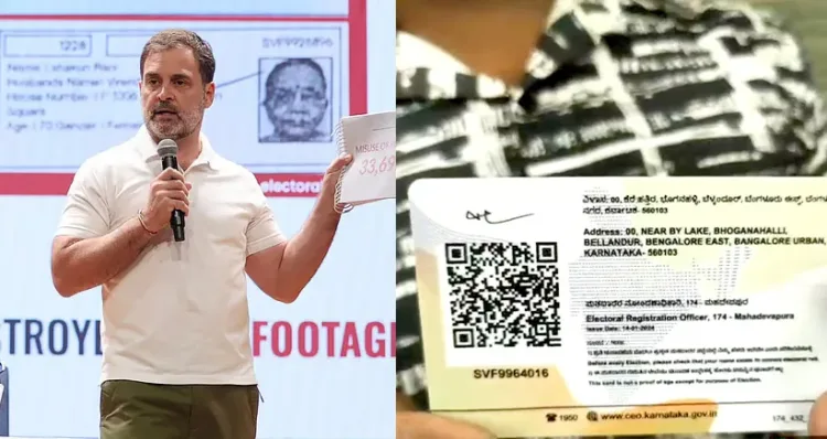 Rahul Gandhi got fact-checked by people he quoted while making vote theft allegations in his recent presentation. (Photo: OpIndia English)