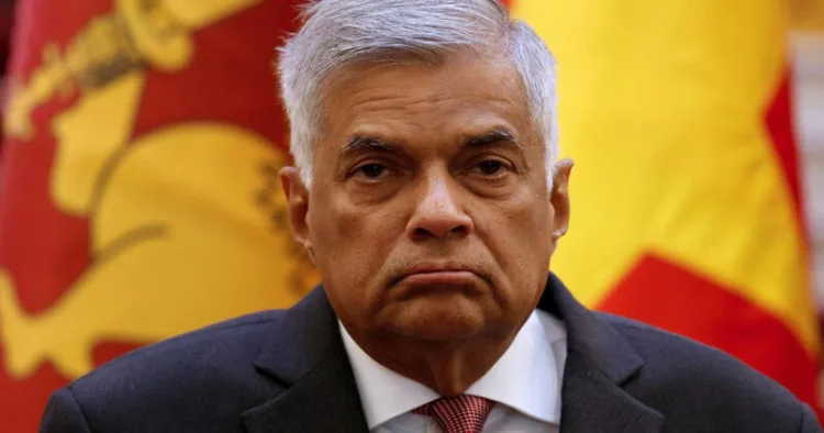 Former President of Sri Lanka Ranil Wickremesinghe