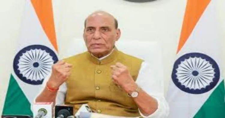 Defence Minister Rajnath Singh