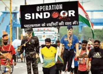 During the Kanwar Yatra the Kanwariyas hail Operation Sindoor