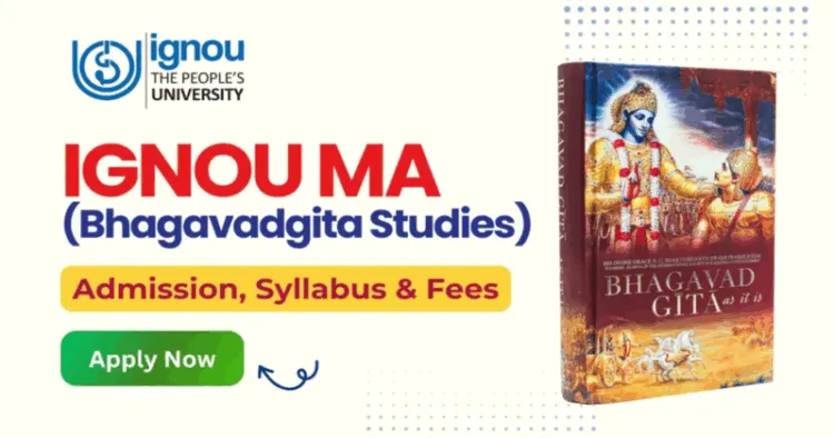 IGNOU rolls out masters in Bhagavad Gita