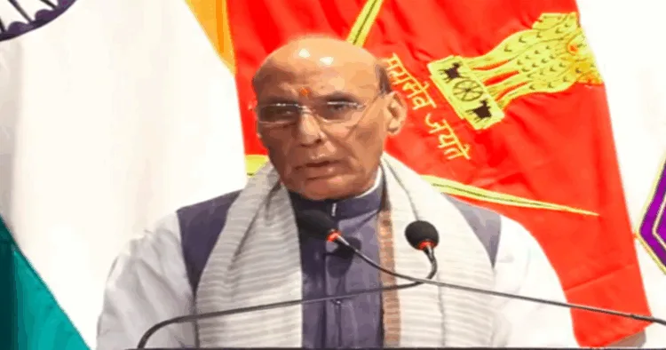 Union Defence Minister Rajnath Singh