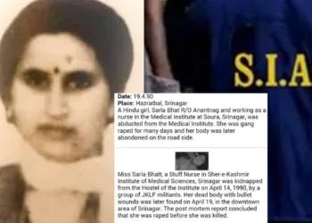 SIA reopens 1990 murder of Kashmiri Pandit nurse, conducts raids