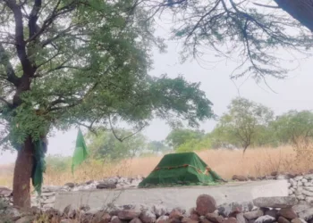 Illegal Mazar built within the campus of Kalaburagi Central University by Islamists