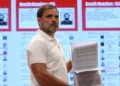 Rahul Gandhi, who has peddled lies blatantly in his press conferences, rallies, and presentations about the election commission to promote his propaganda of vote theft