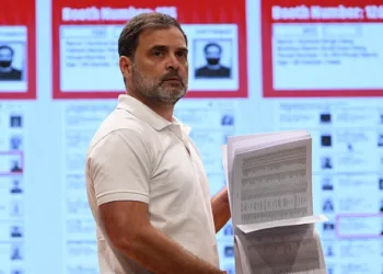 Rahul Gandhi, who has peddled lies blatantly in his press conferences, rallies, and presentations about the election commission to promote his propaganda of vote theft