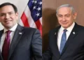 US Secretary of State Marco Rubio and Israeli Prime Minister Benjamin Netanyahu