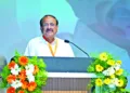 Former Vice President of India M VenkaiahNaidu addressed the gathering of Operation Sindoor at ESCI, Gachibowli, Hyderabad