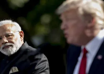 (Left) PM Narendra Modi (Right) US President Donald Trump