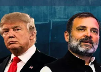 US President Donald Trump and Congress leader Rahul Gandhi