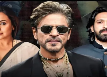 Winners of the 71st National Film Awards- Actress Rani Mukerji, Actor Shah Rukh Khan, and Vikrant Massey