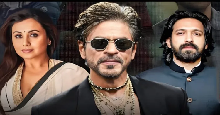 Winners of the 71st National Film Awards- Actress Rani Mukerji, Actor Shah Rukh Khan, and Vikrant Massey