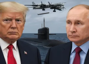 US President Donald Trump (Left) and Russian President Vladimir Putin (Right)