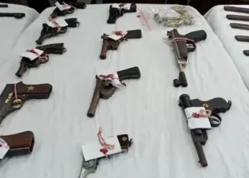 Illegal weapons cache found by West Bengal police