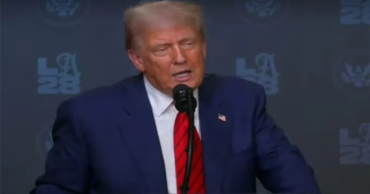 US President Donald Trump