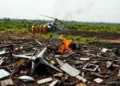 Helicopter crash in Ghana