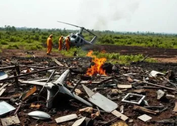 Helicopter crash in Ghana