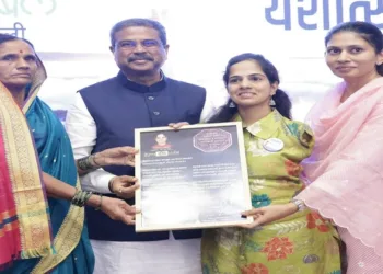 Union Education Minister Dharmendra Pradhan at the inauguration of Deepstambh Foundation's Manobal Centre at New Maharashtra Sadan, Delhi