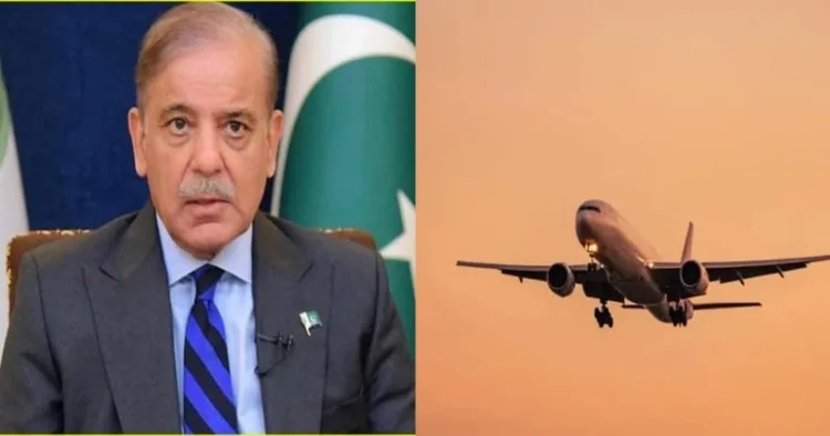 Prime Minister of Pakistan Shehbaz Sharif (Left)