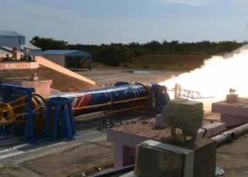 Static test of KALAM 1200 at Sriharikota