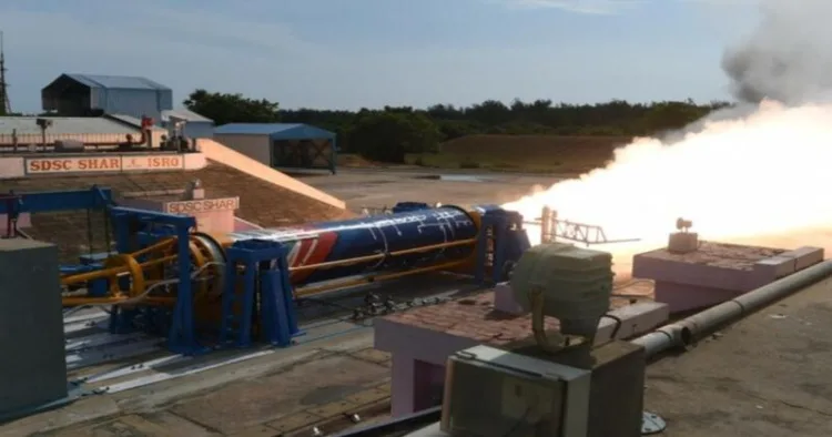 Static test of KALAM 1200 at Sriharikota