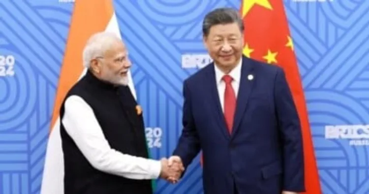 Prime Minister Narendra Modi (Left) and Chinese President Xi Jinping (Right)