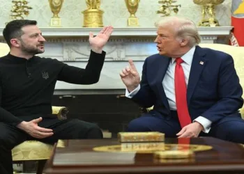 Ukrainian President Volodymyr Zelenskyy (Left) and US President Donald Trump (Right)