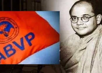 Subhash Chandra Bose (Right)