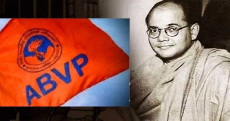 Subhash Chandra Bose (Right)