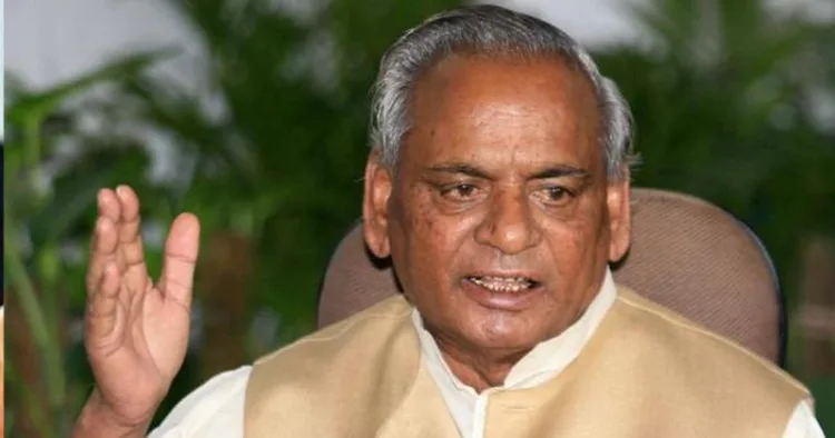 Former Uttar Pradesh Chief Minister Kalyan Singh