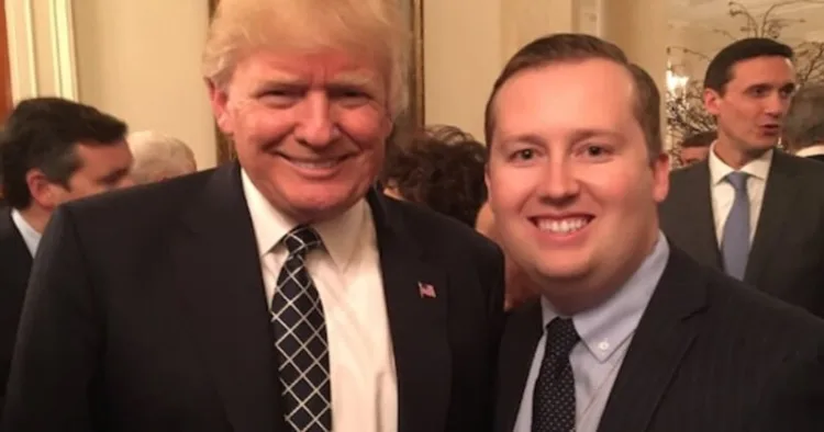 US President Donald Trump and Sergio Gore