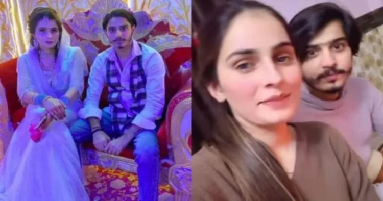 Nikki with her husband Vipin Bhati