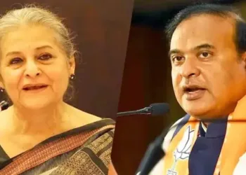 Activist Syeda Hameed (Left) and Assam Chief Minister Himanta Biswa Sarma (Right)