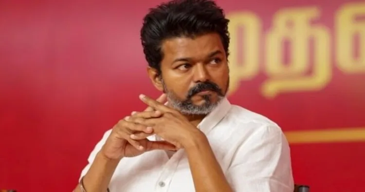 Actor-turned-politician Joseph Vijay Chandrasekhar