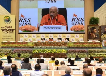 RSS Sarsanghchalak Dr Mohan Bhagwat