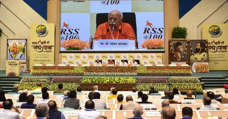 RSS Sarsanghchalak Dr Mohan Bhagwat