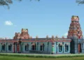 Proposed 3D picture of the mandir (Source: Samayapuram Mariyamman Mandir Committee)