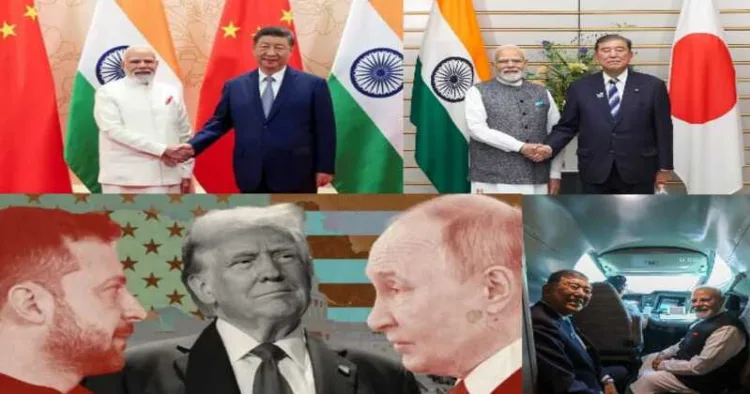 India strengthens ties across Asia and Europe while Washington struggles to maintain influence