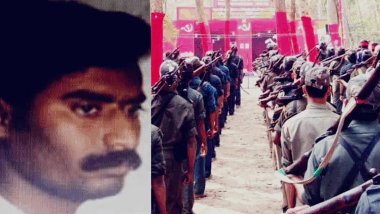 Maoist's central committee member Balkrishna alias Balana- left