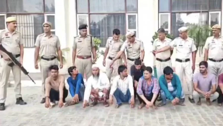 Arrested accused in the case