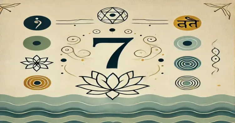 The significance of number 'seven' in Sanatana Dharma