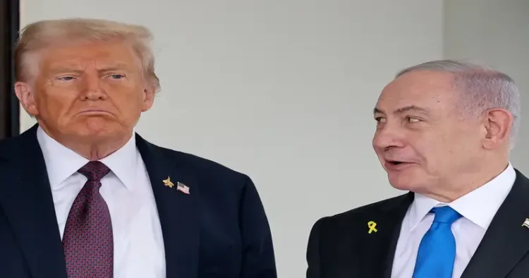 US President Donald Trump and Israel Prime Minister Benjamin Netanyahu