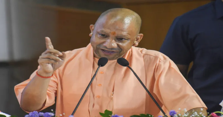 Uttar Pradesh Chief Minister Yogi Adityanath (Image Credit: ANI)